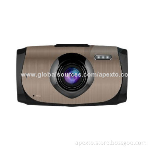 Vehicle black box, with 2.7 large screen display, supporting 140-degree wide angle